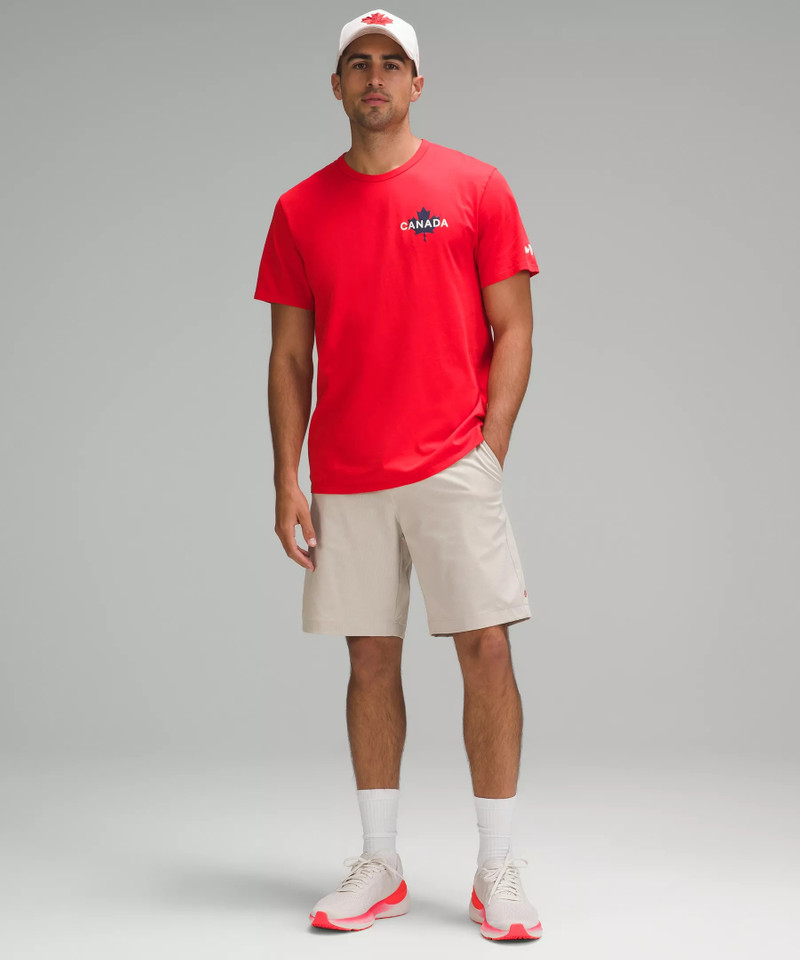 lululemon Team Canada Men's Cotton Jersey Graphic T-Shirt *COC Logo outlook