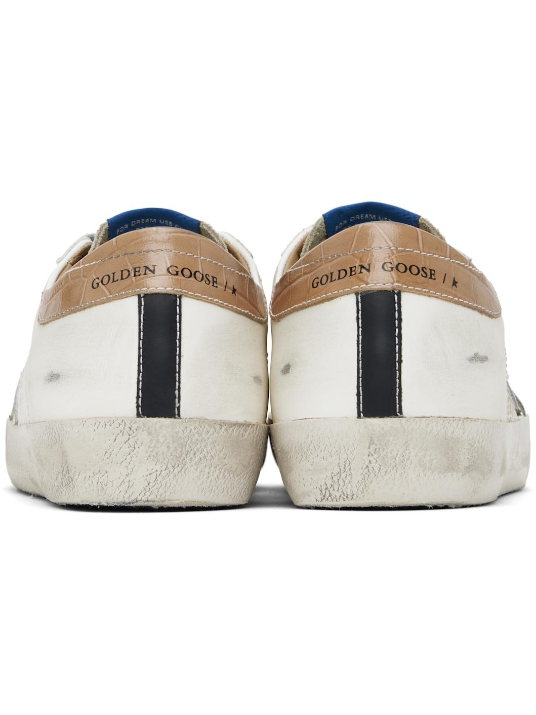 White & Gray Super-Star Sneakers - 2