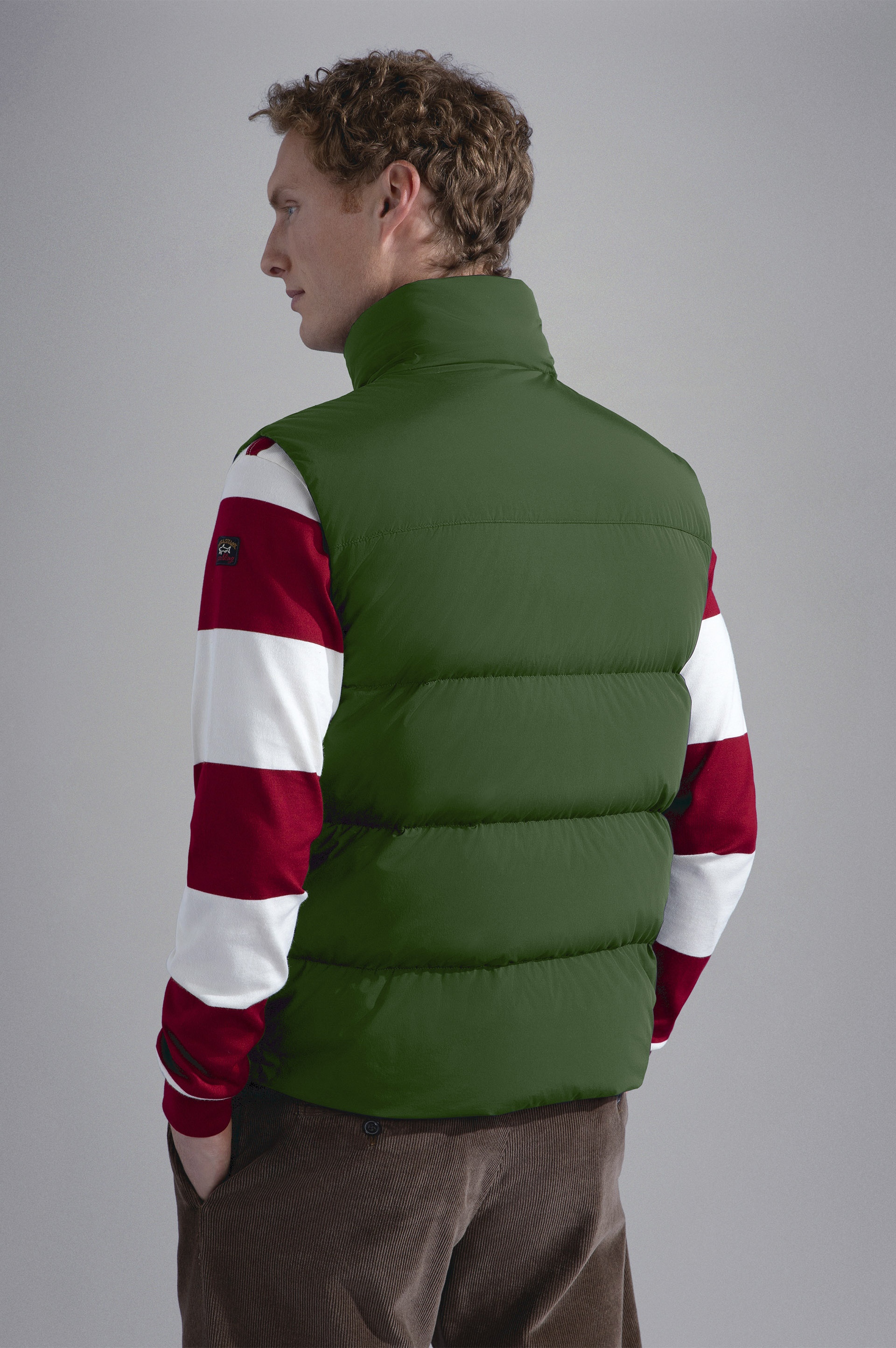 GARMENT DYED ECONYL® NYLON VEST - 3