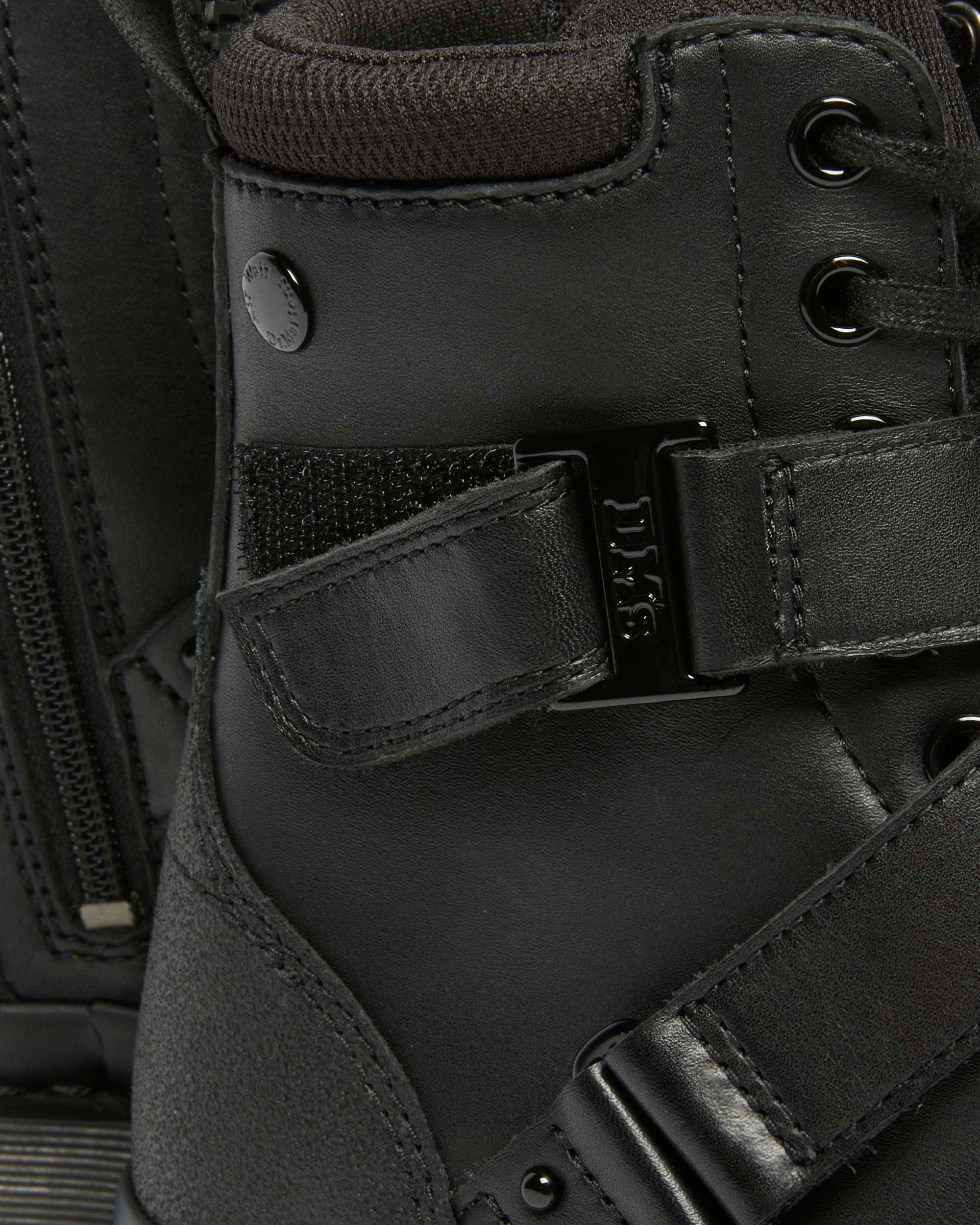 1460 Bex Tech Strap Leather Boots - 8