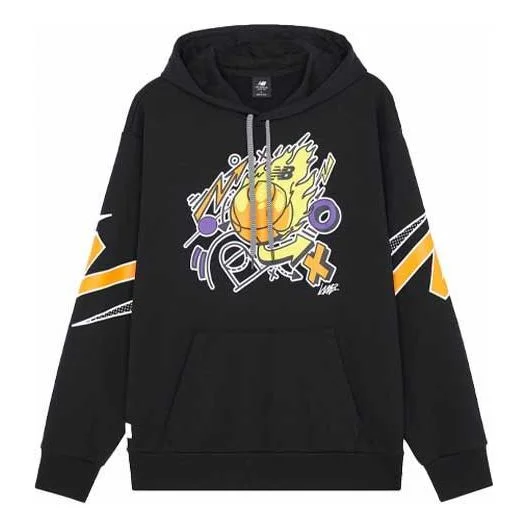 New Balance Men's New Balance Funny Pattern Printing Knit Black MT13583-BK - 1