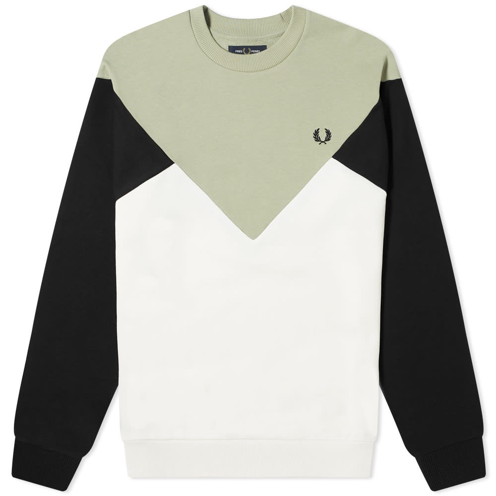 Fred Perry Authentic Chevron Sweat - 1