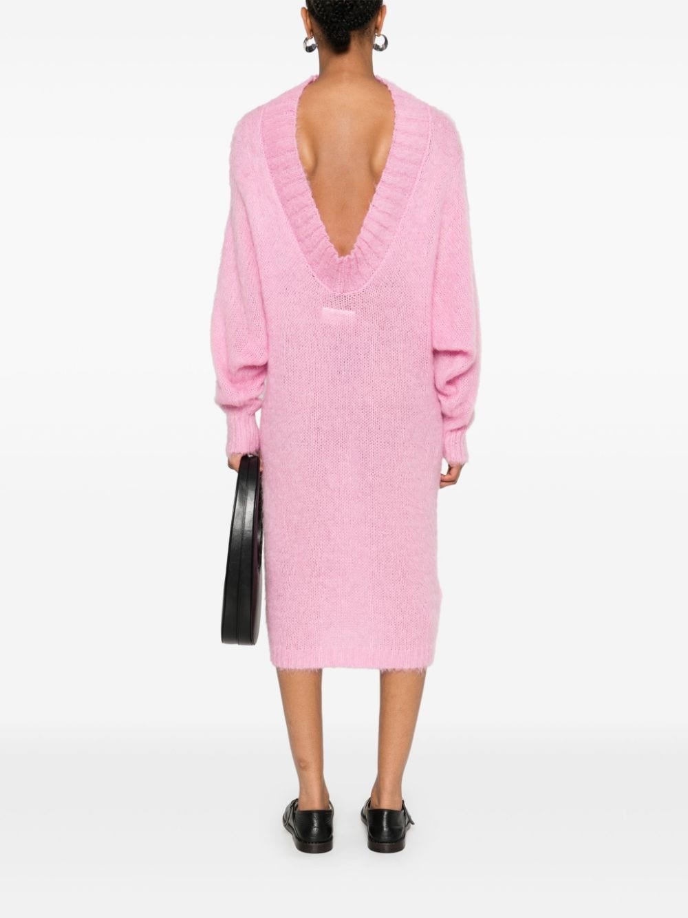 knitted midi dress - 2