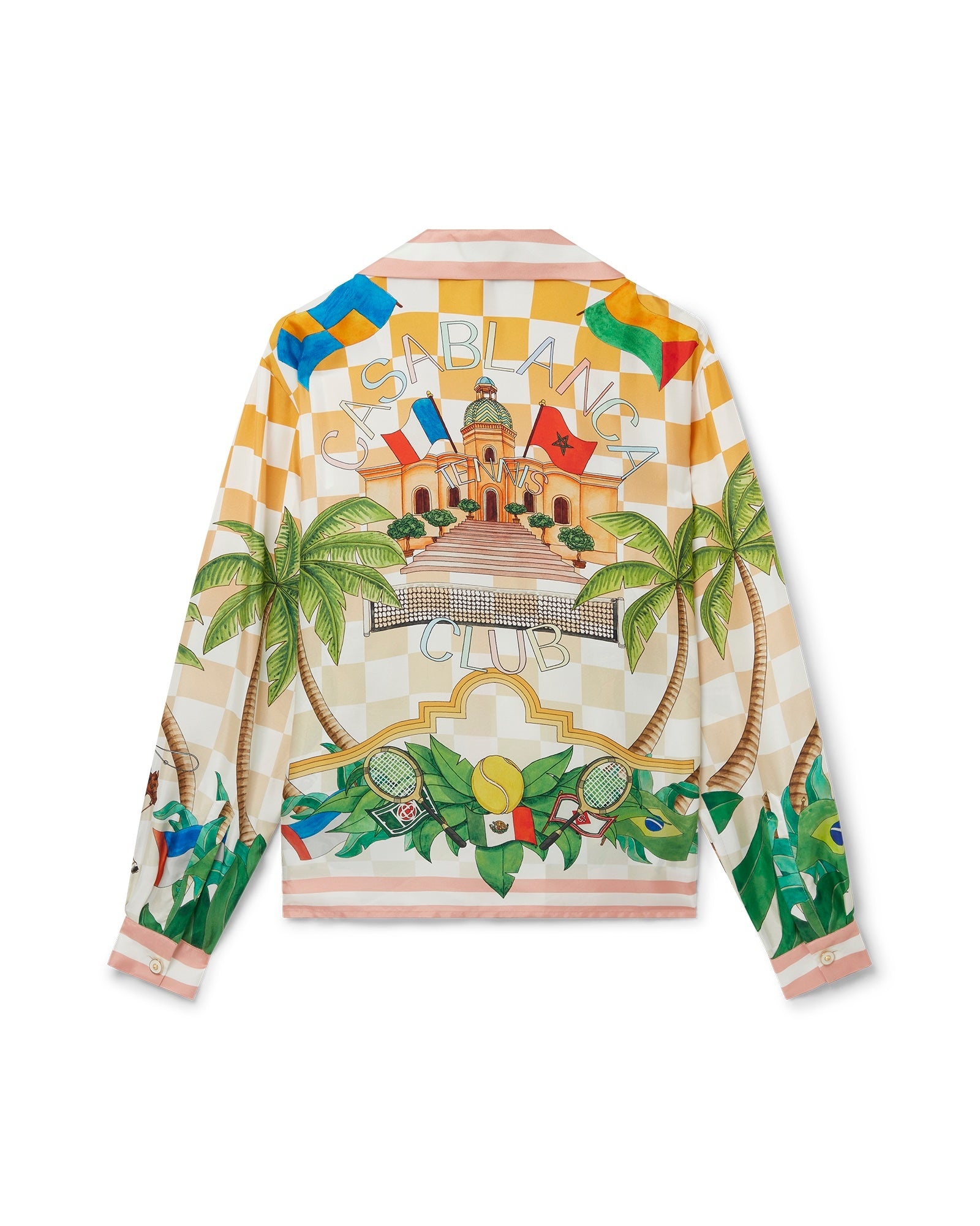 Tennis Club Icon Silk Shirt - 2