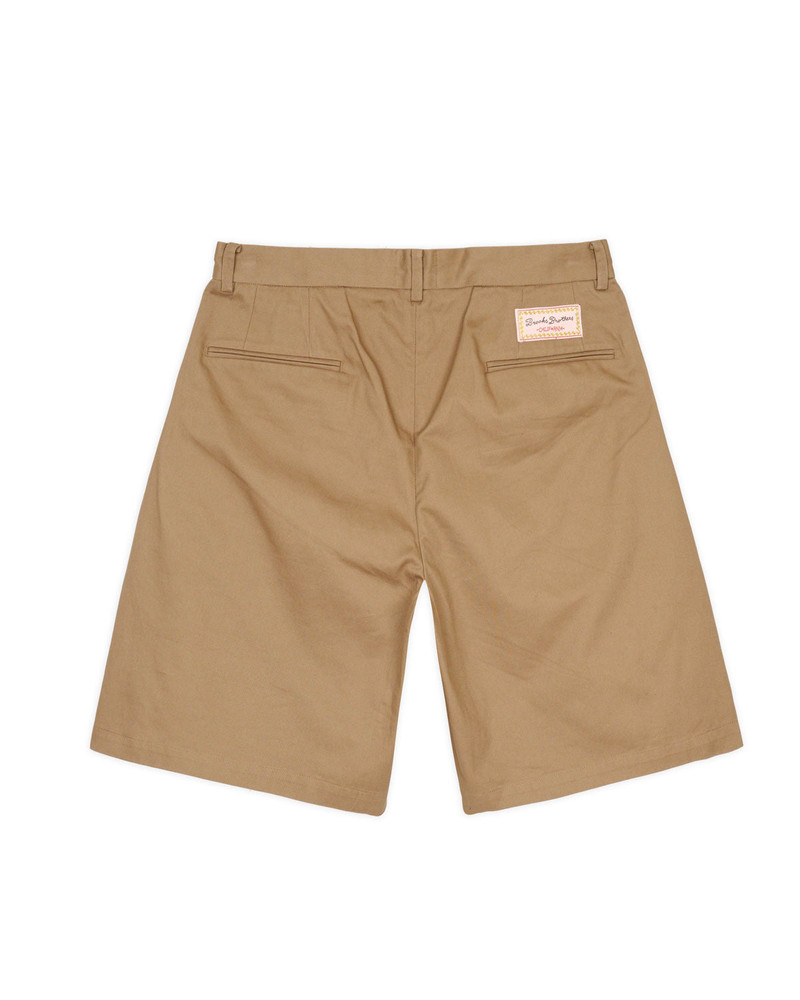 BRAIN DEAD Brooks Brothers California Pleated Chino Short - Desert outlook
