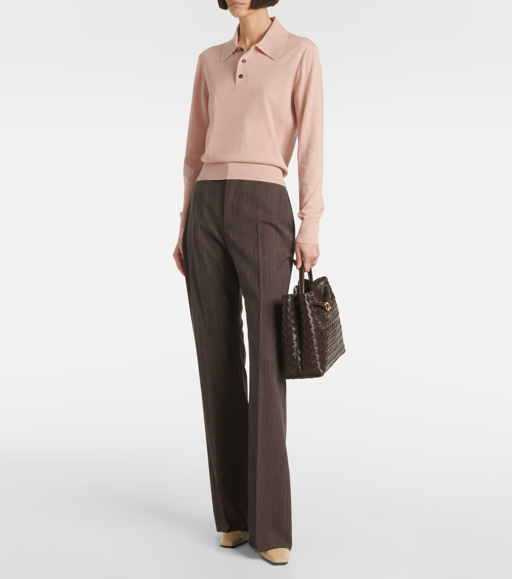 Cashmere polo sweater - 2