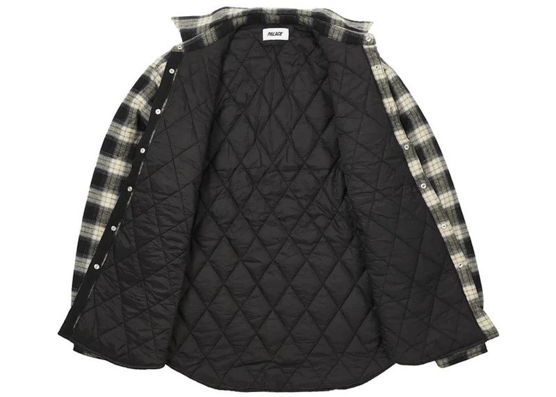 PALACE Palace Therma Yak Thinsulate Shirt Black outlook