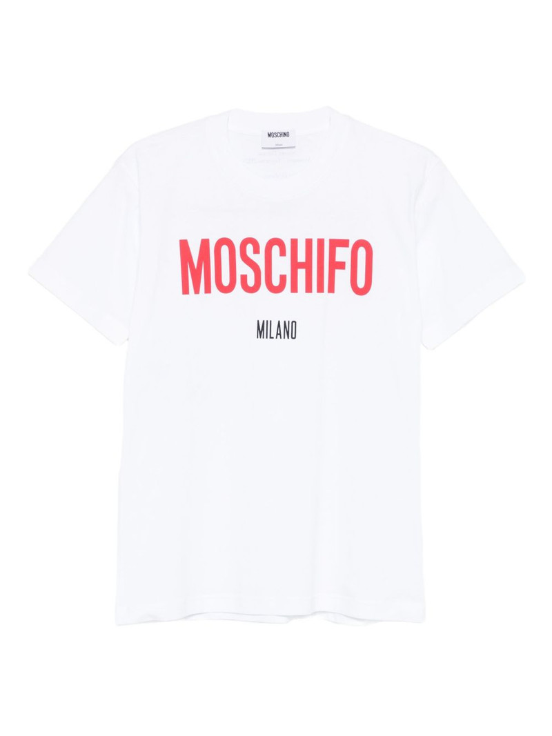 logo-print T-shirt 1