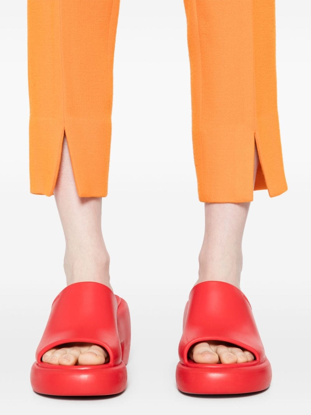 wool cropped trousers - 5