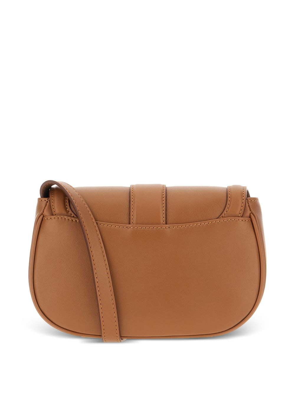 buckle-detail leather mini bag - 2