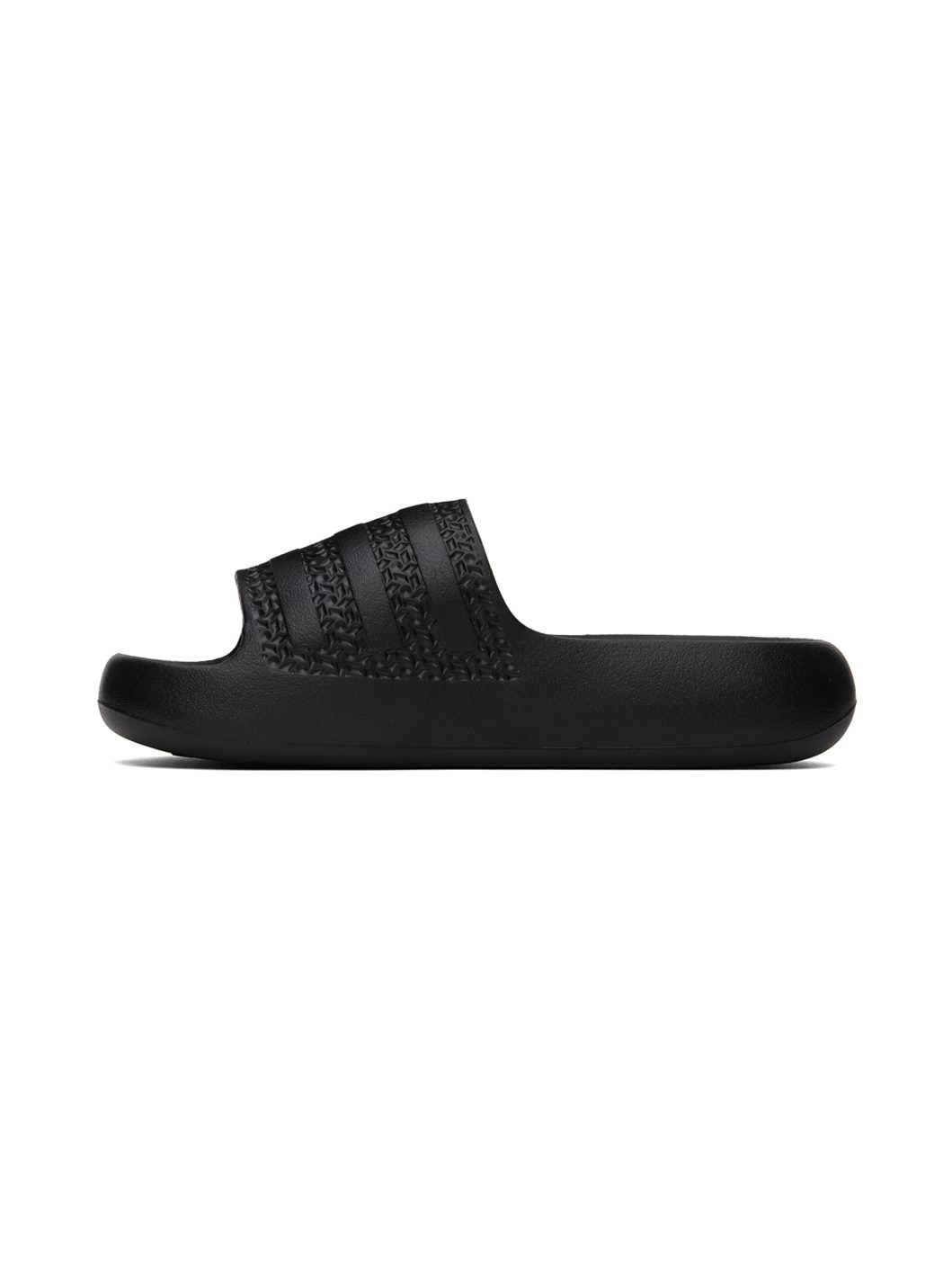 Black Adilette Ayoon Pool Slides - 3
