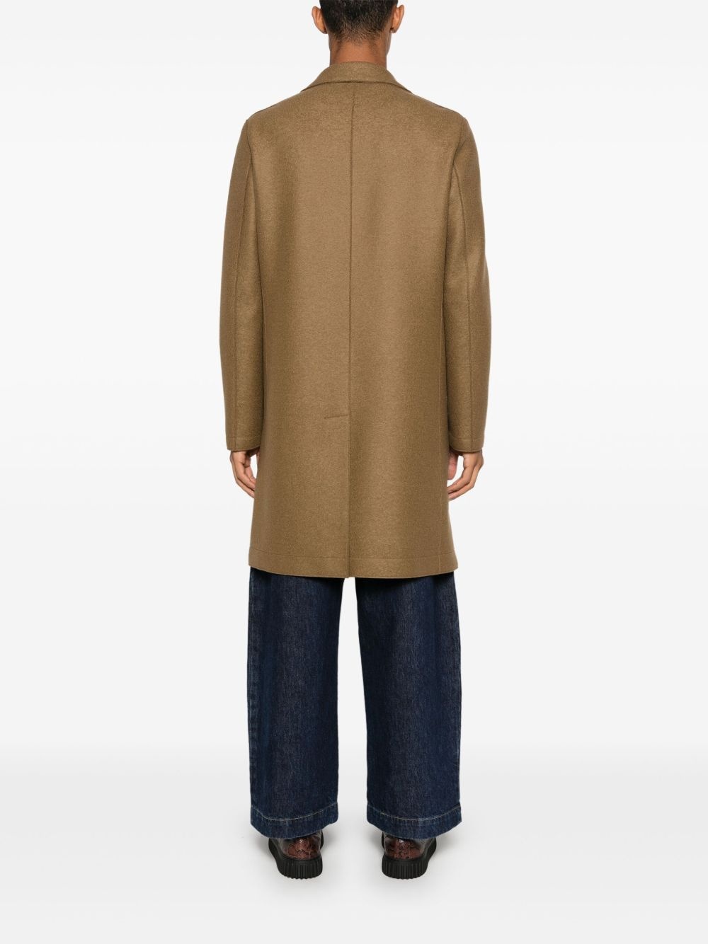 boiled-wool coat - 4