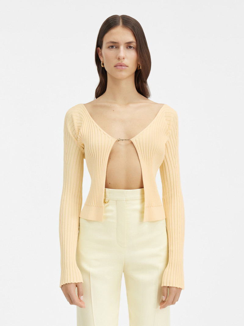 JACQUEMUS La maille Pralù longue outlook