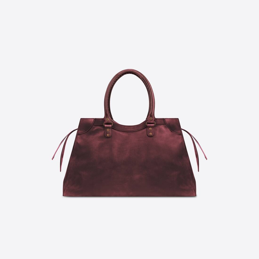 Men's Neo Classic Large Handbag in Red - 3