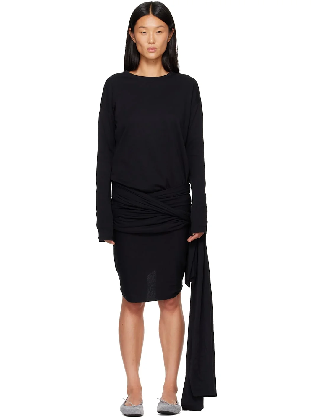 Black Ashley Minidress - 1