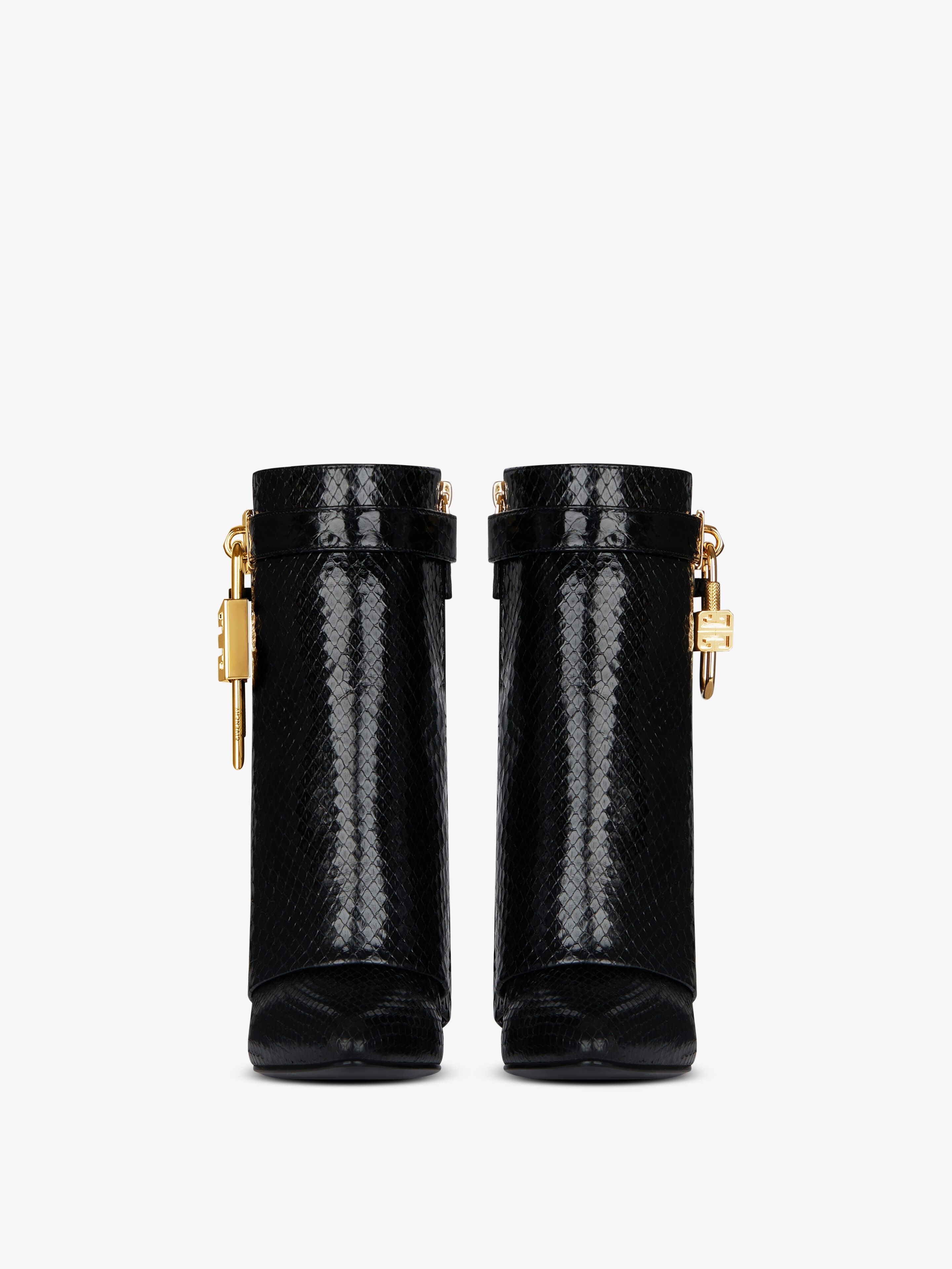 SHARK LOCK ANKLE BOOTS IN PYTHON - 2