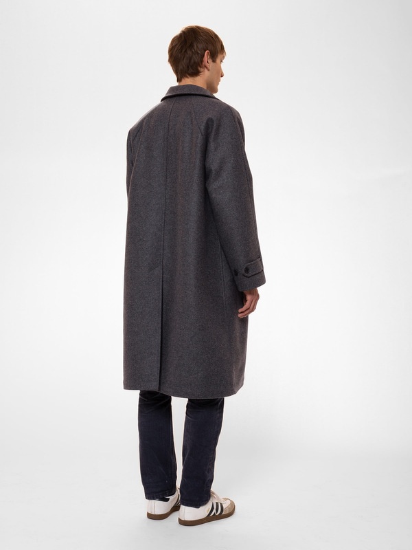 Corey Car Coat Antracitemelange - 4