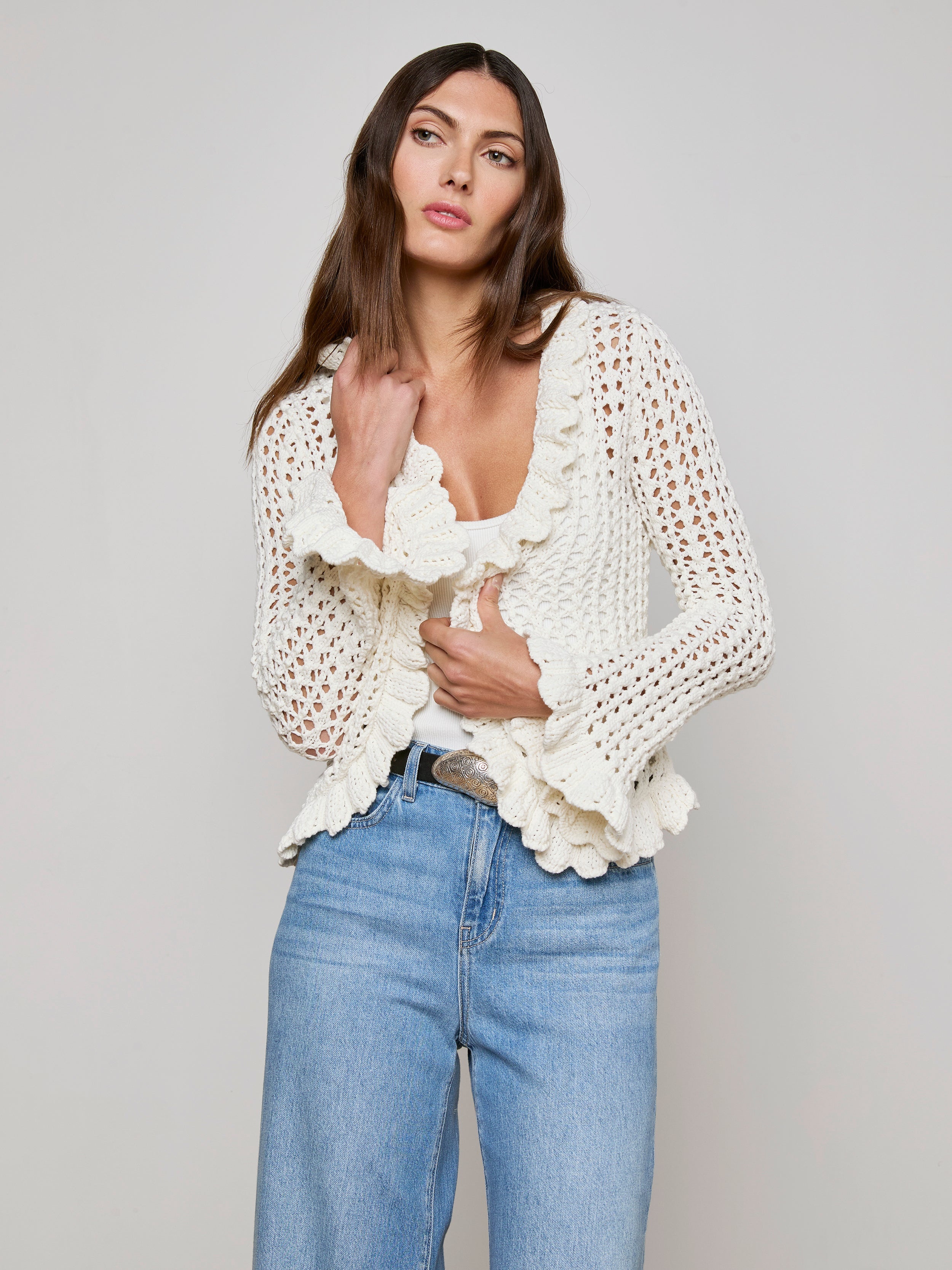 Solaris Crocheted Cardigan - 4