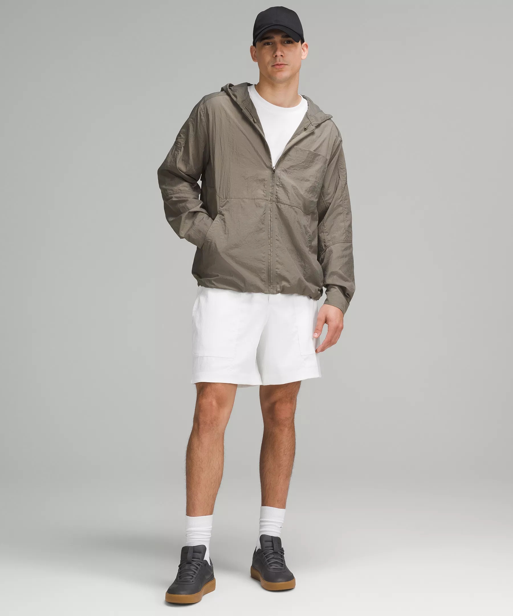Textured Full-Zip Hooded Jacket - 2