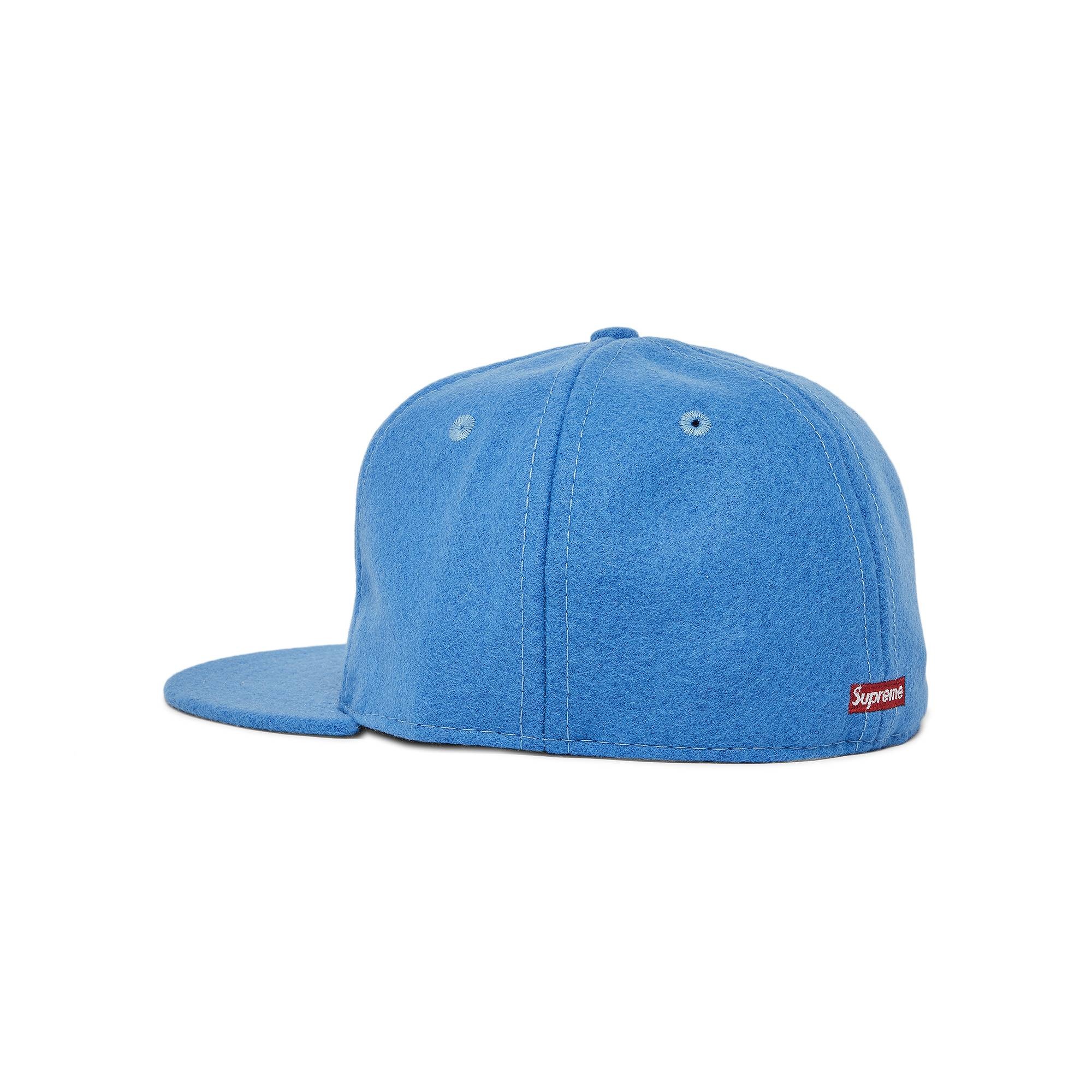 Supreme x Ebbets S Logo Fitted 6-Panel 'Light Blue' - 3
