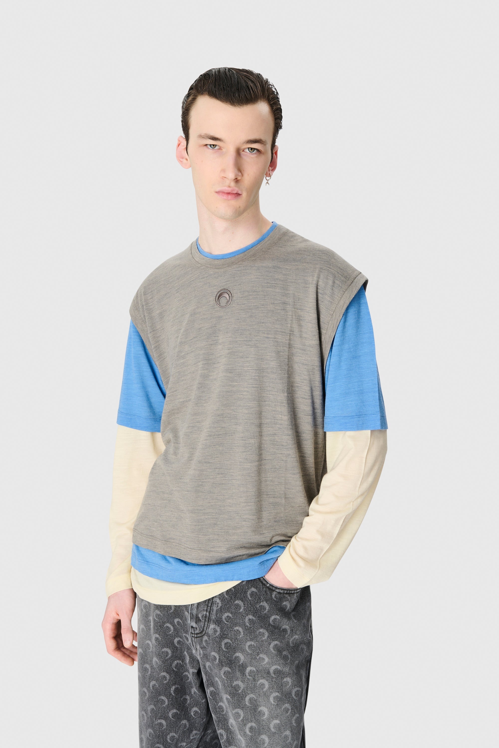 MERINO JERSEY THREE T-SHIRTS SET - 6