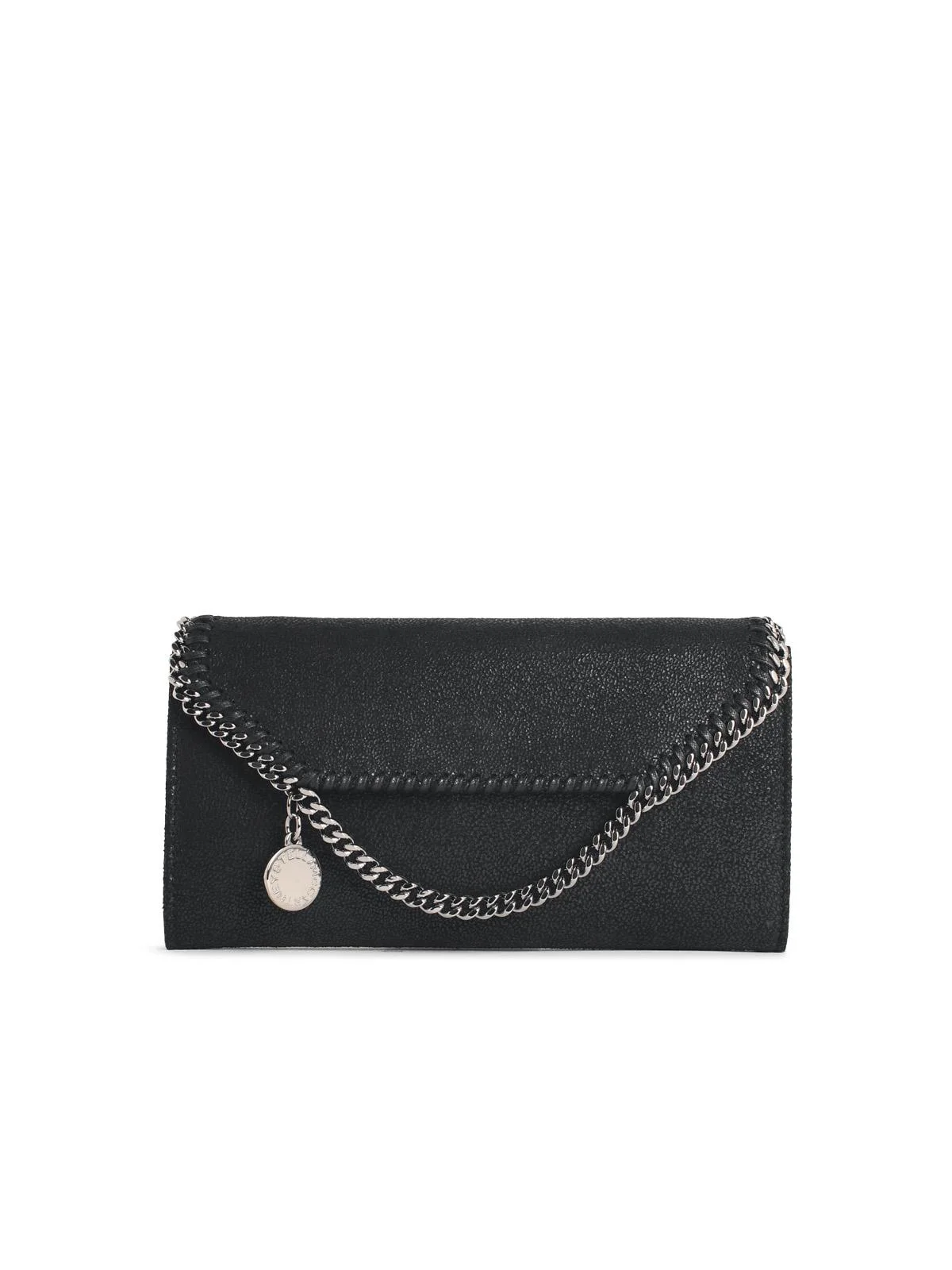 Stella Mccartney 'Continental' Wallet With 'Falabella' Flap In Black Eco Pele Women - 1