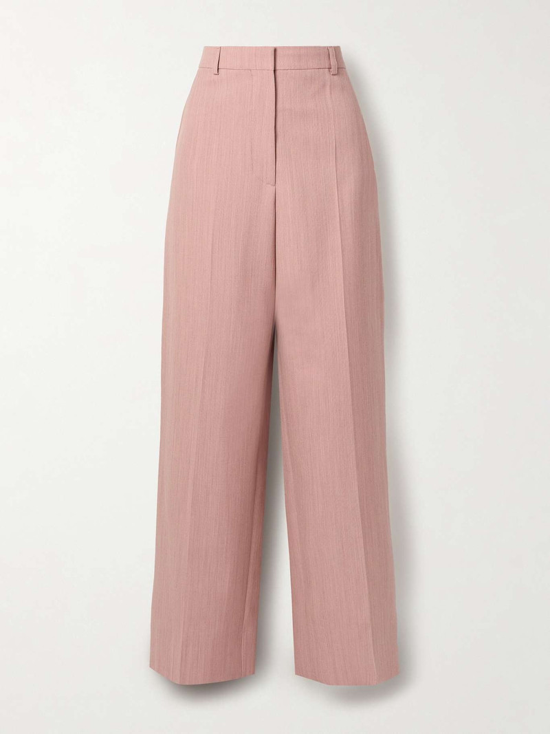 Grain de poudre wool wide-leg pants - 1