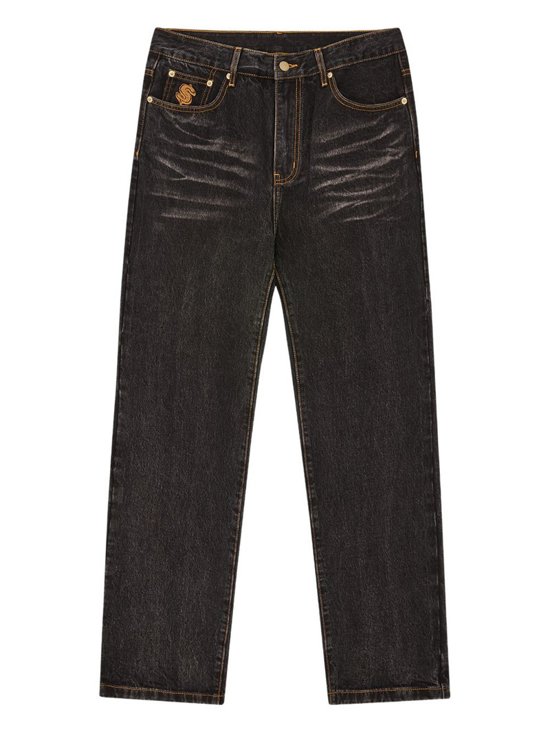 embroidered jeans 1