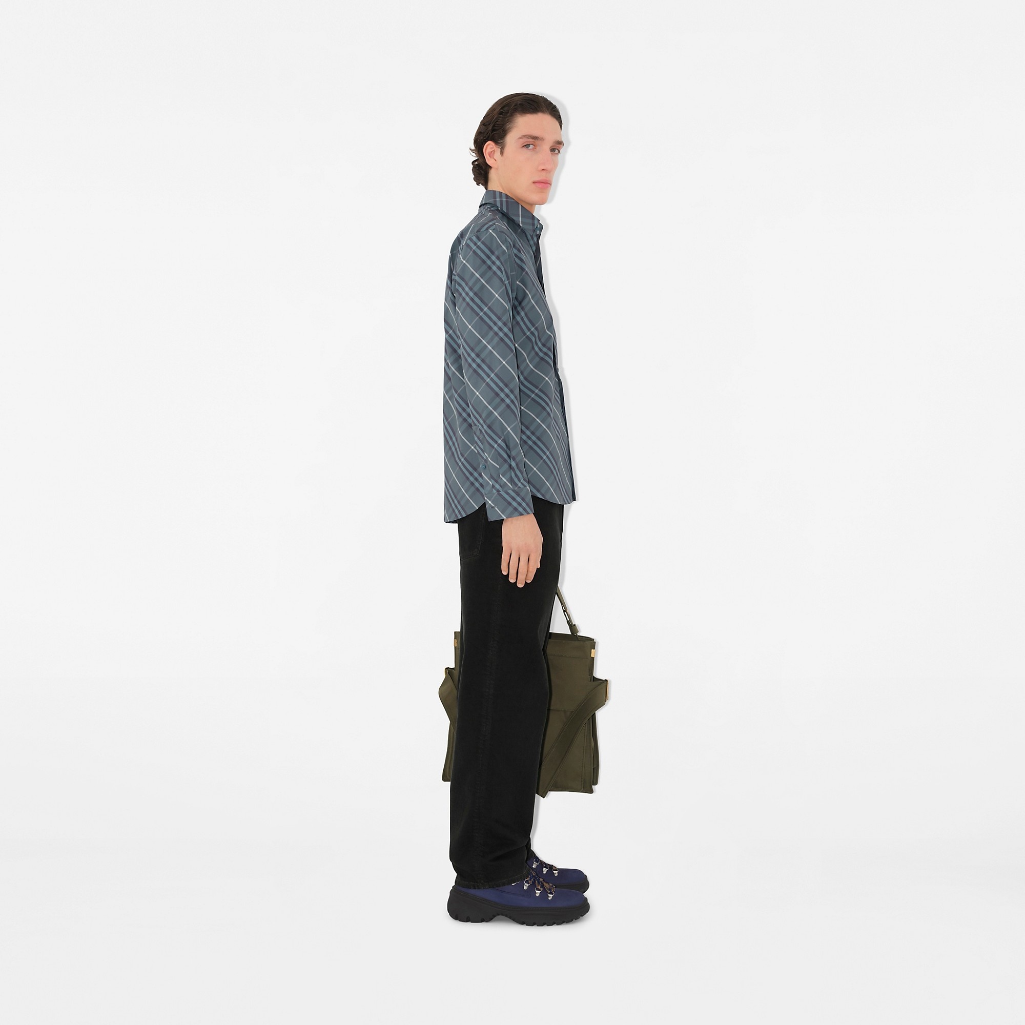 Regular Fit Check Cotton Shirt - 3