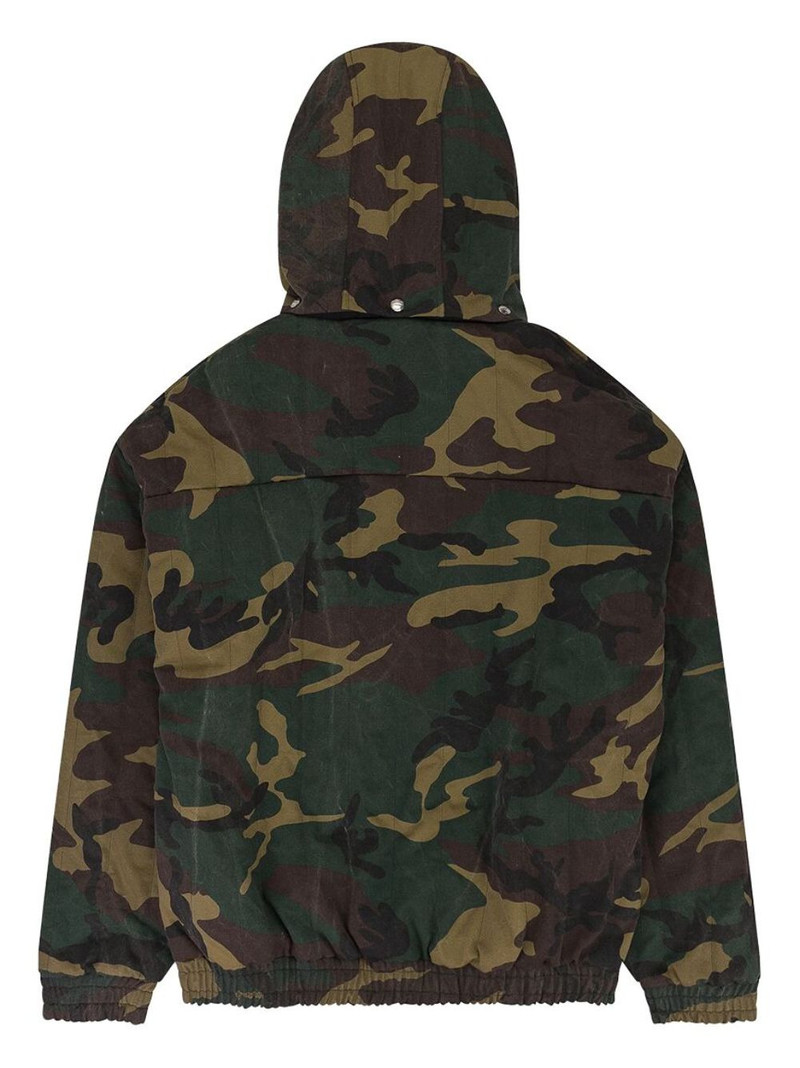 Rhude camouflage-pattern hoodie outlook