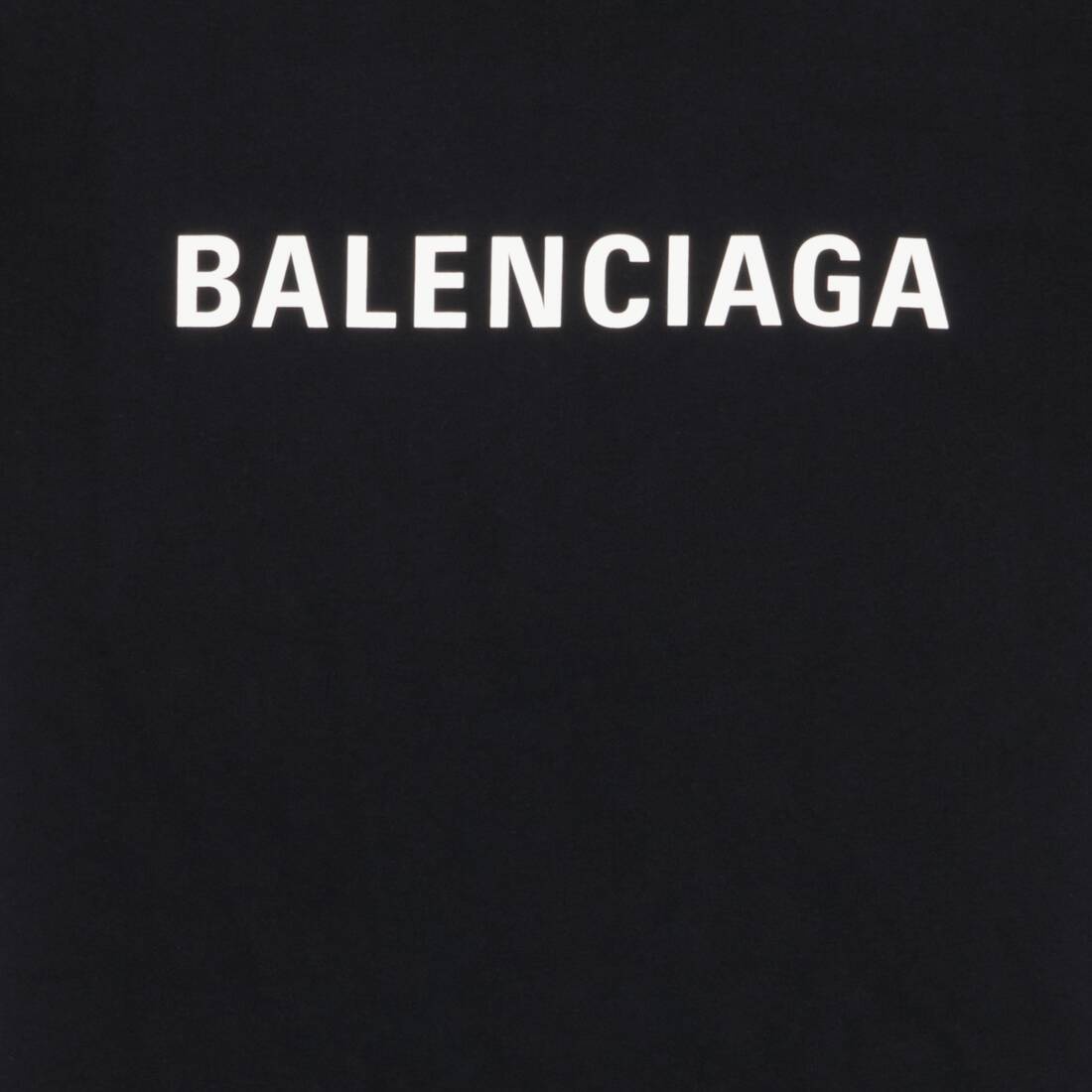 Women's Balenciaga T-shirt Large Fit in Black - 3
