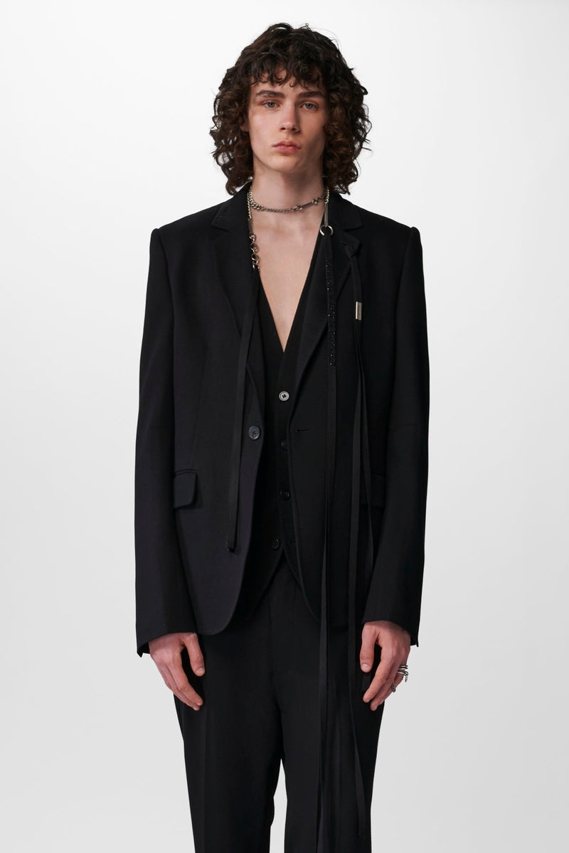 Kobe Fitted Tailored Jacket - 1