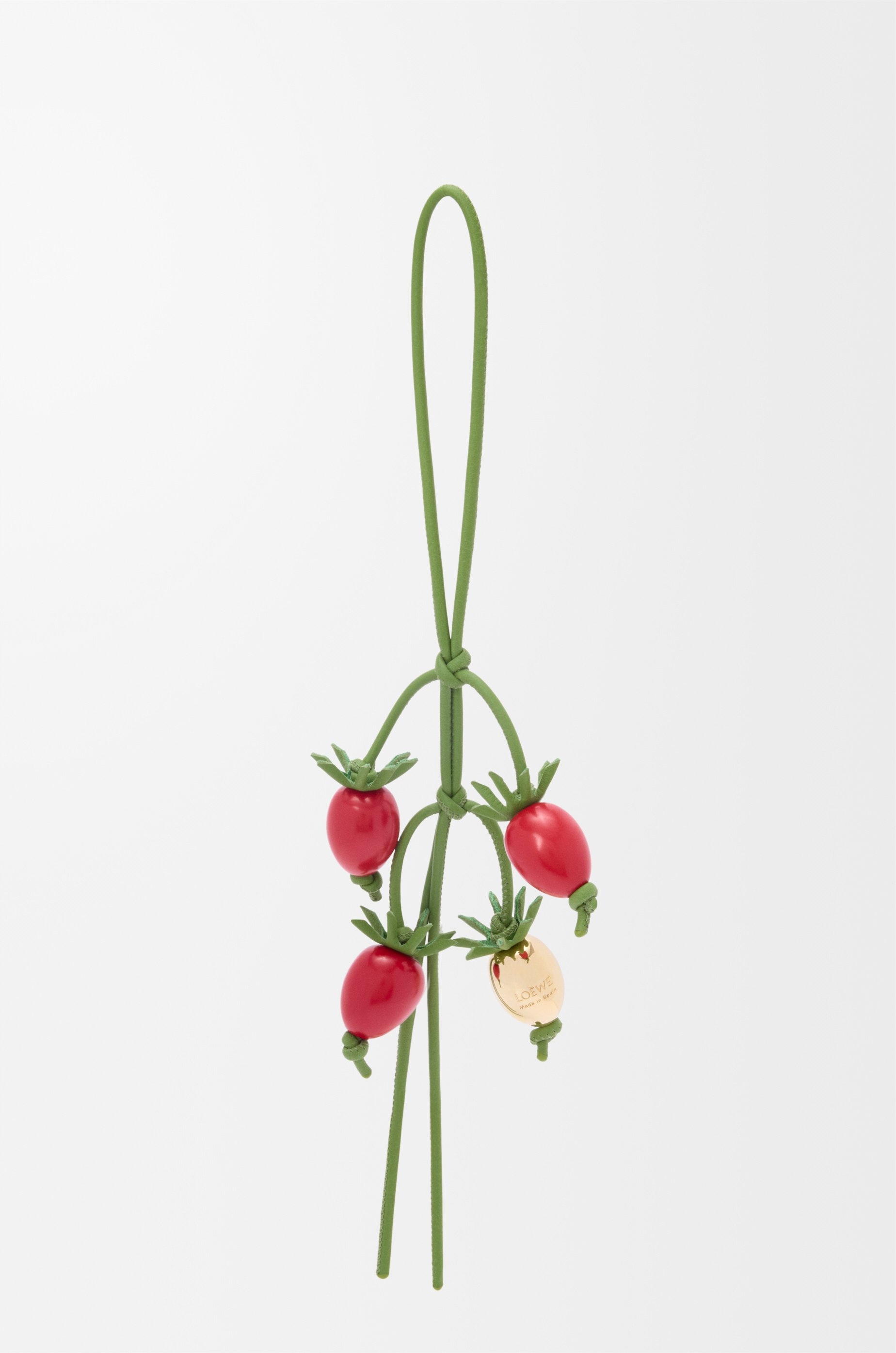 Tomato vine charm in classic calfskin - 1