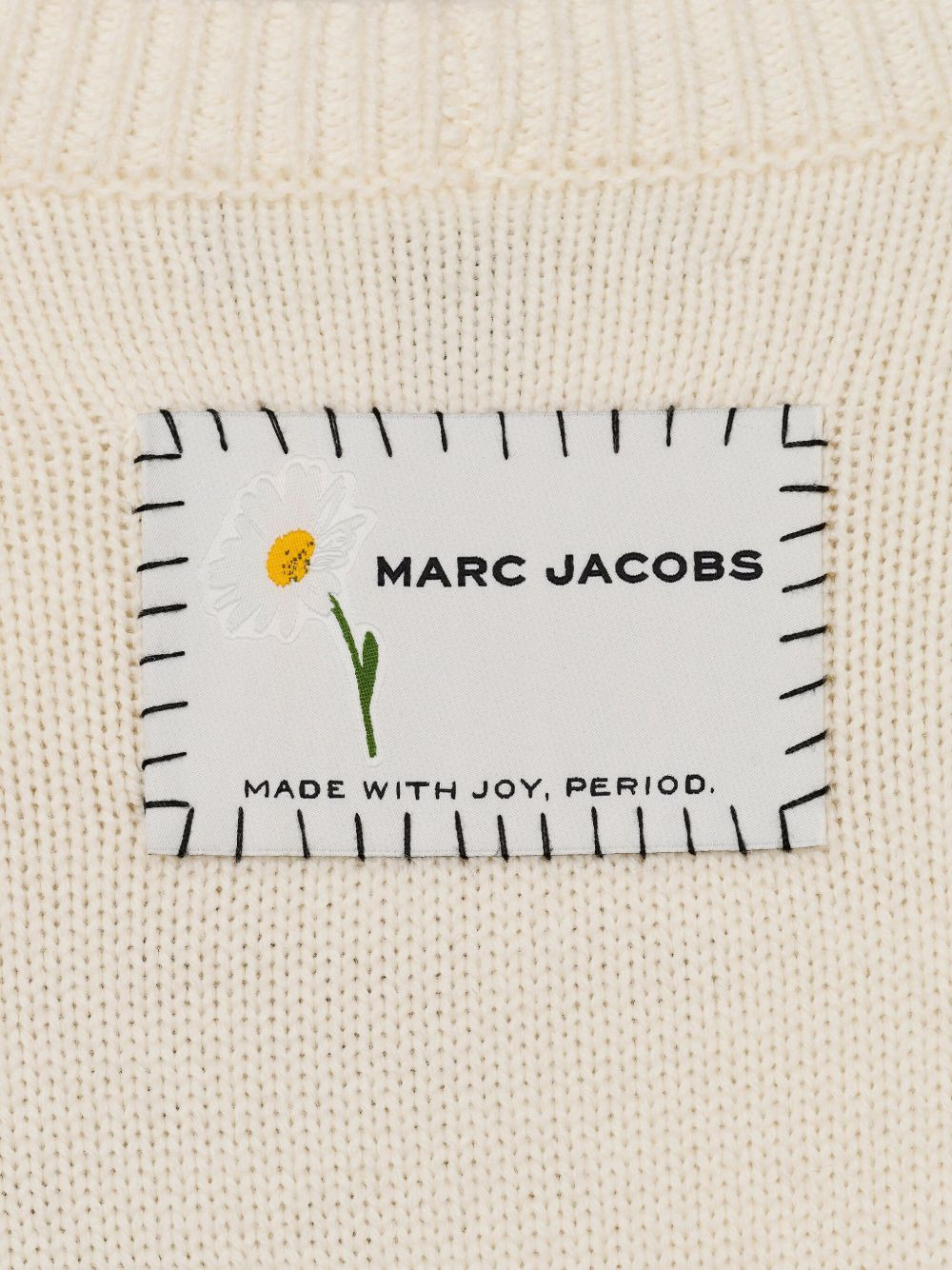 daisy-jacquard crew-neck sweater - 5
