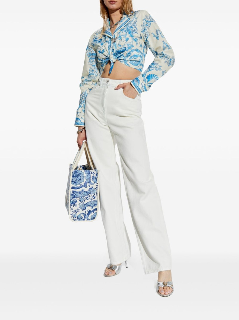 VERSACE Medusa-plaque jeans outlook