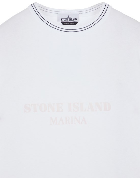 206X4 STONE ISLAND MARINA_‘OLD’ TREATMENT WHITE - 3