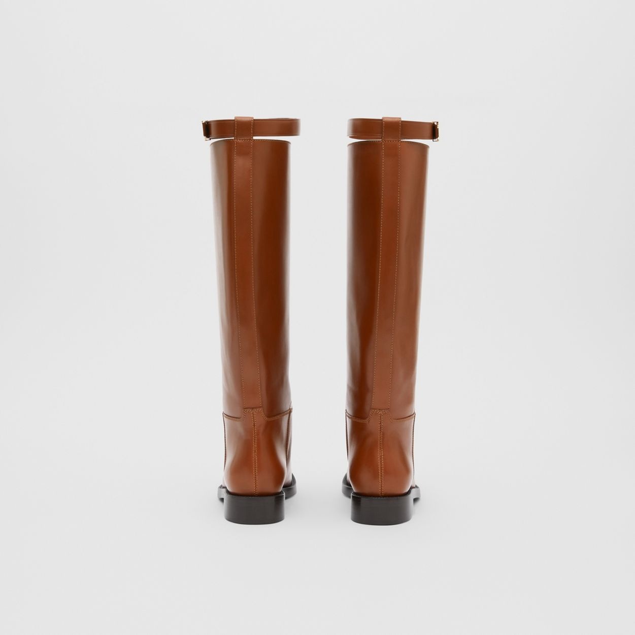 Monogram Motif Leather Knee-high Boots - 6