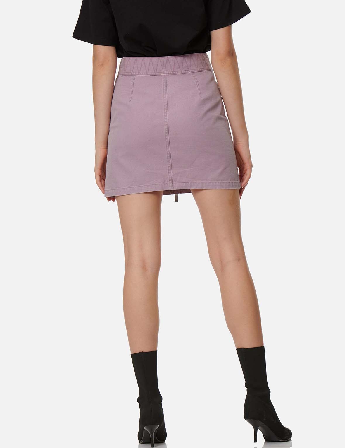 Pigment-dyed Cargo Skirt - 4