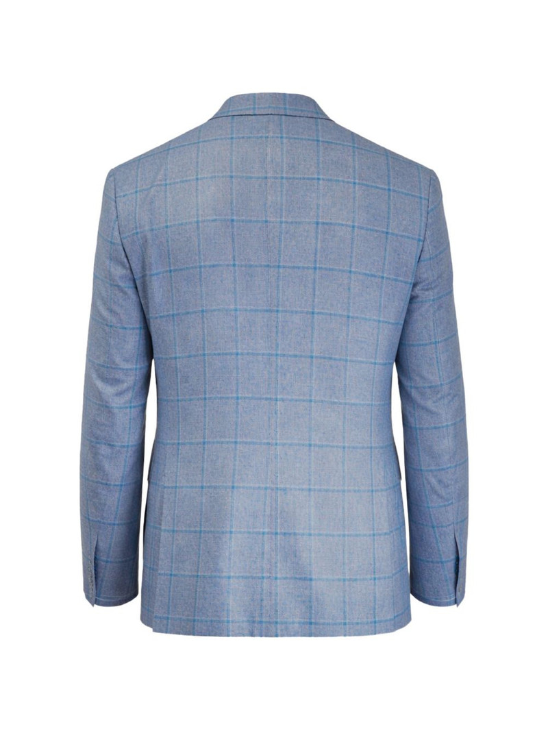 Brioni check-pattern blazer outlook