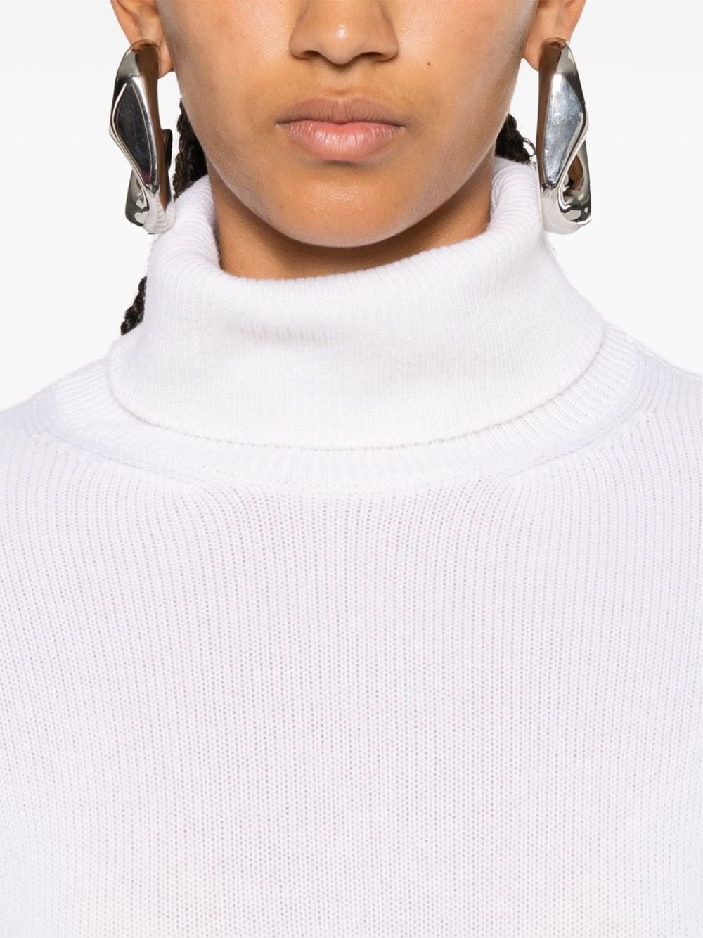 turtleneck cashmere sweater - 5