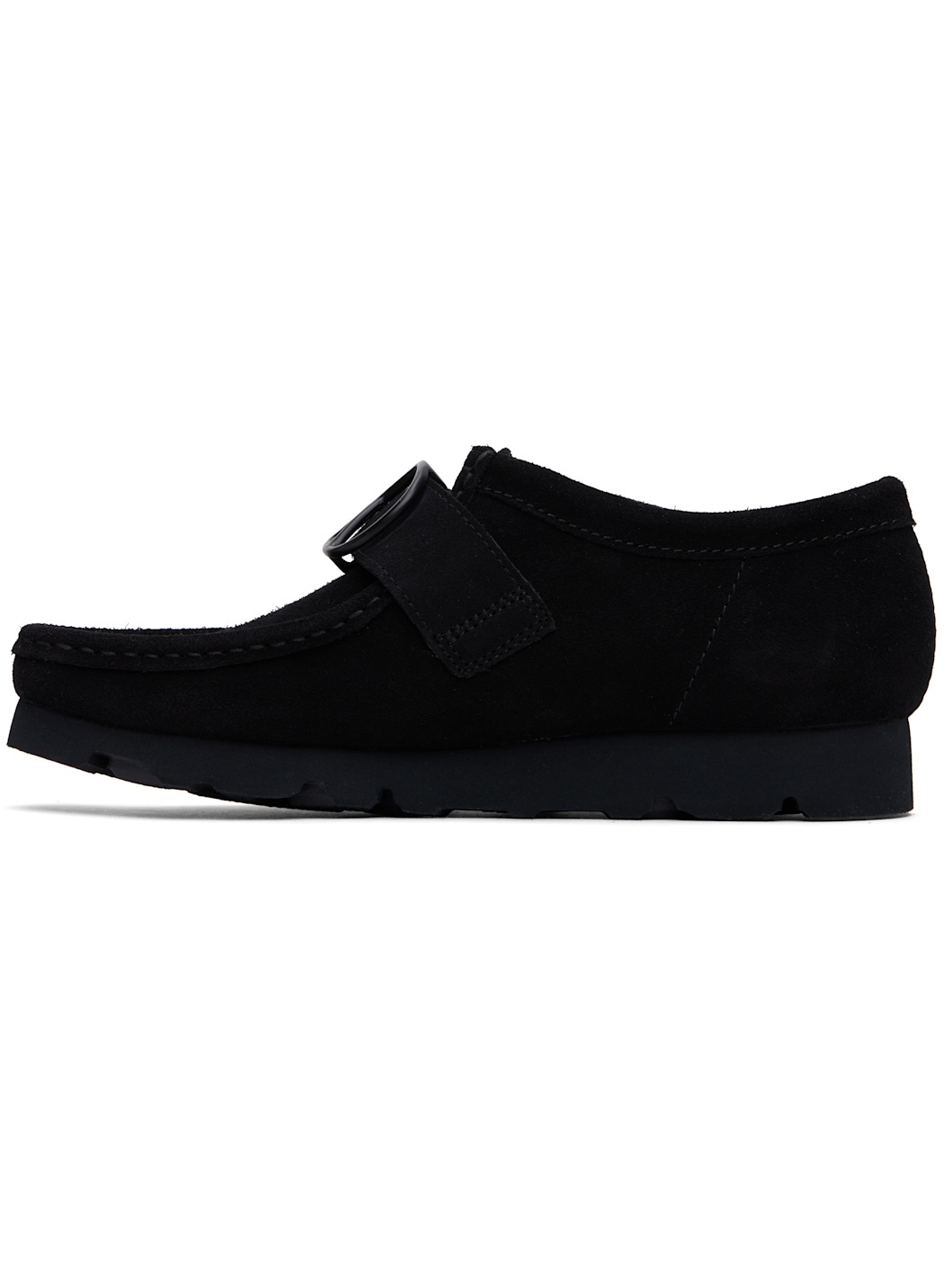 Black Clarks Originals Edition Walla Strap Lo Loafers - 3