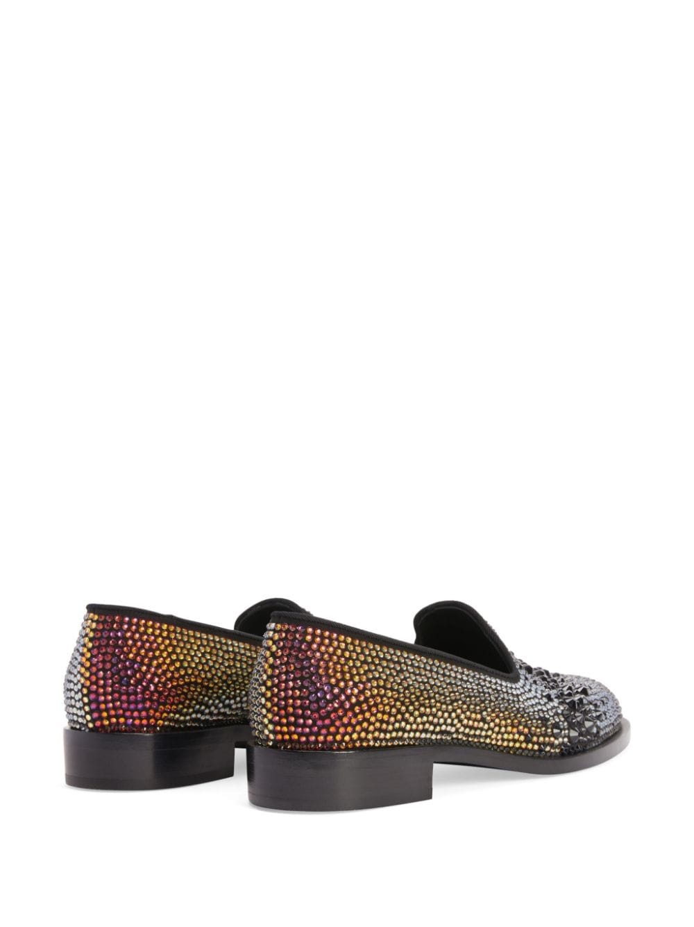Matildha crystal-embellished loafers - 3