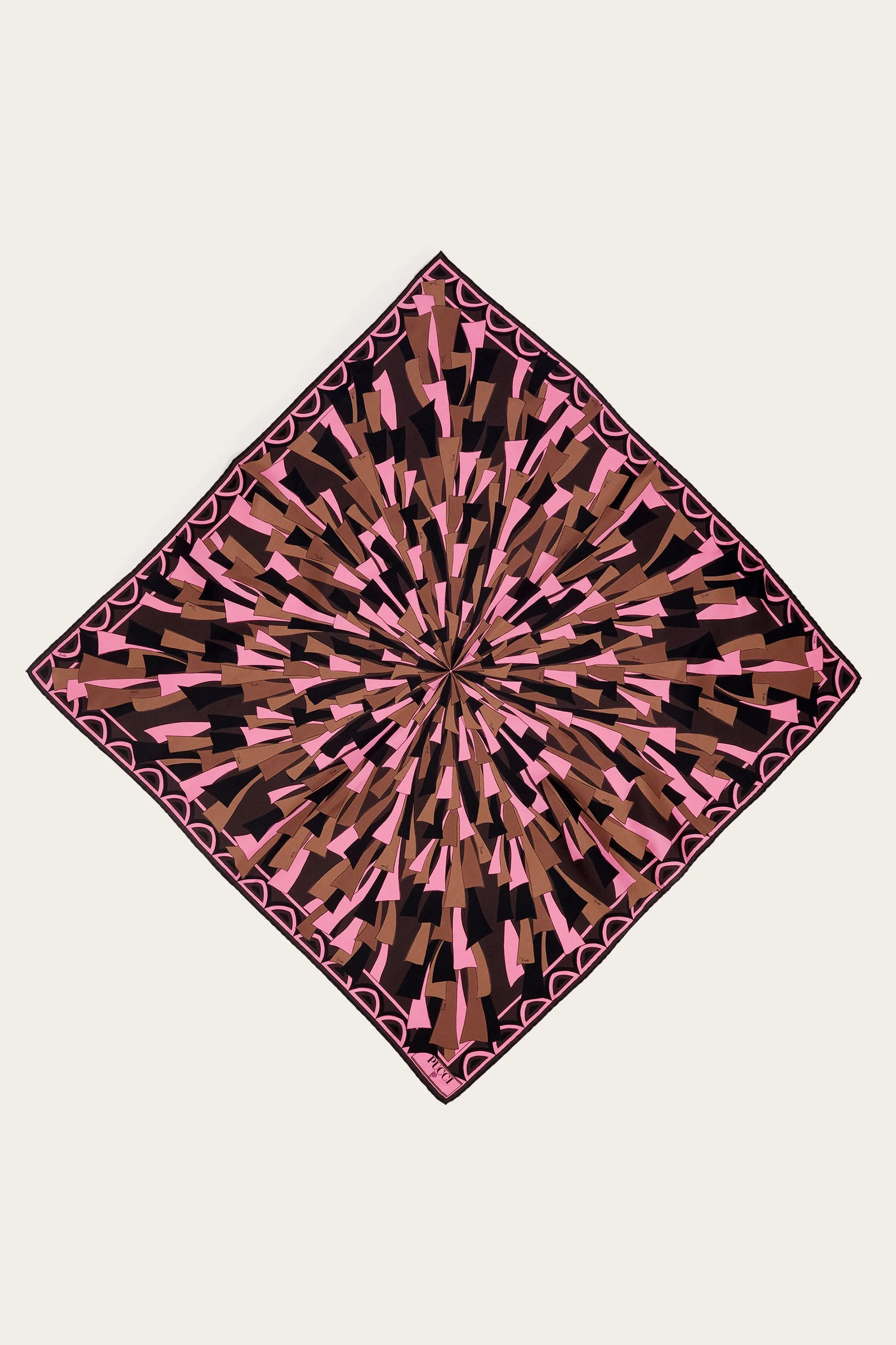 BAIADERA PRINT SILK SCARF - 1