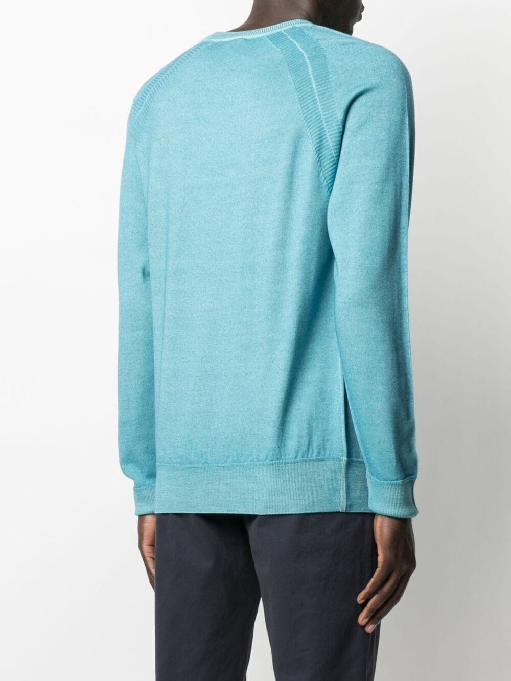 faded knit jumper - 4