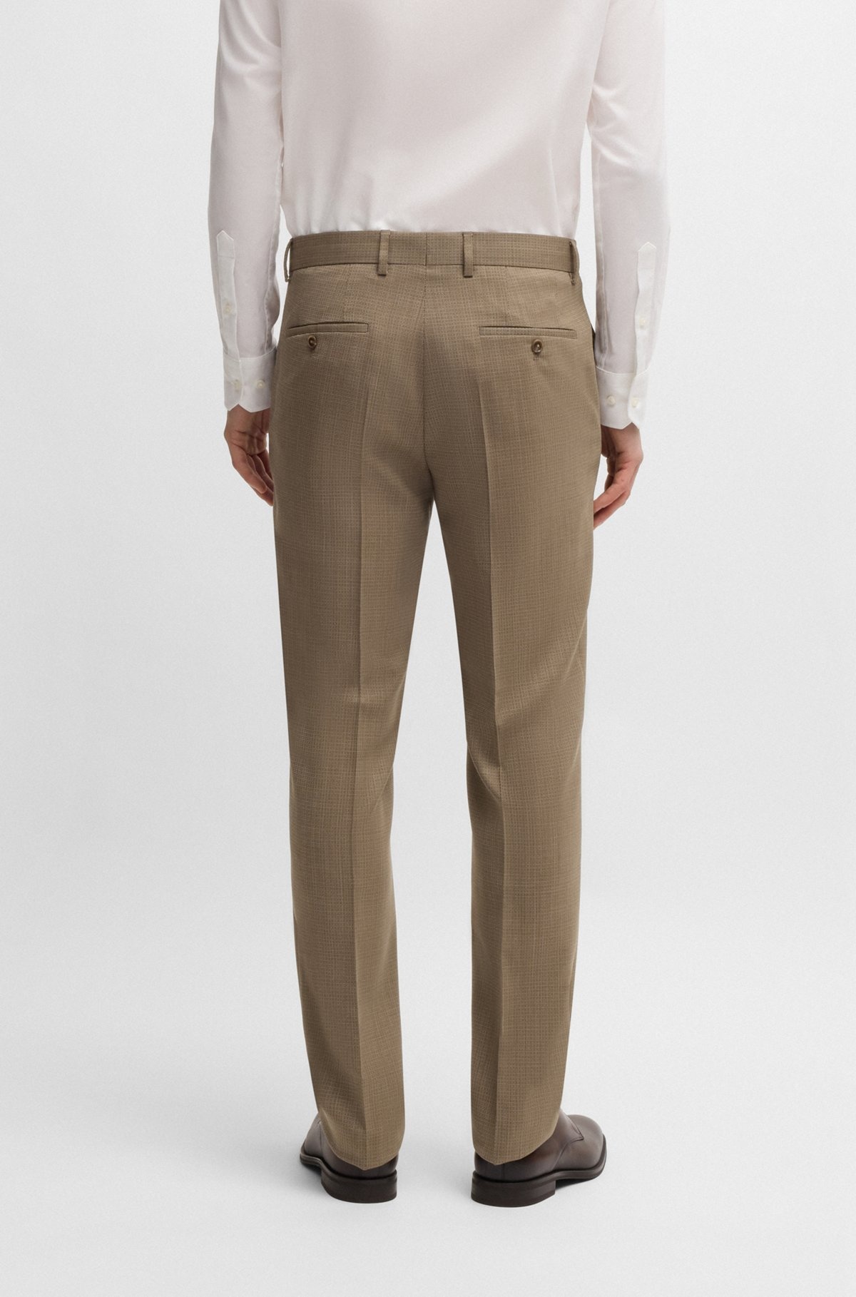 SLIM-FIT SUIT IN STRETCH CLOTH - 7