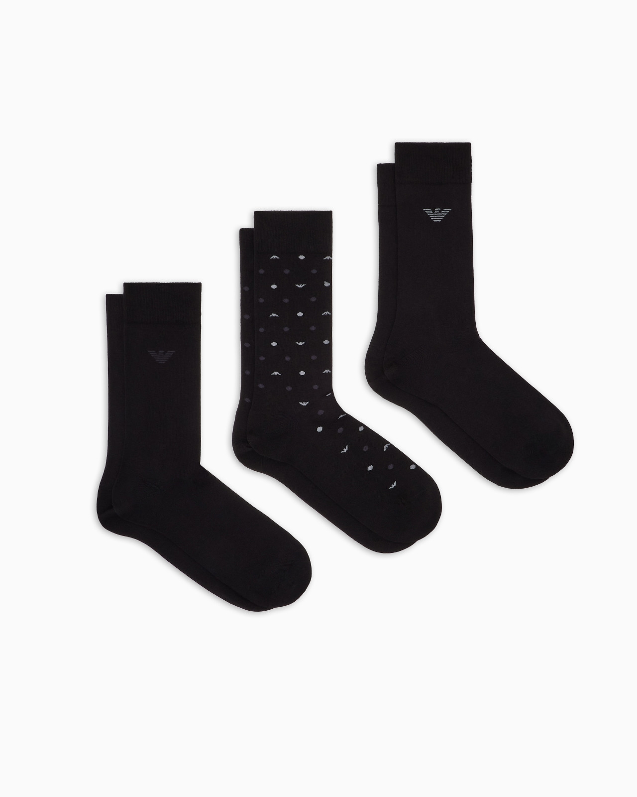 THREE-PACK OF ALL-OVER EAGLE SOCKS - 1