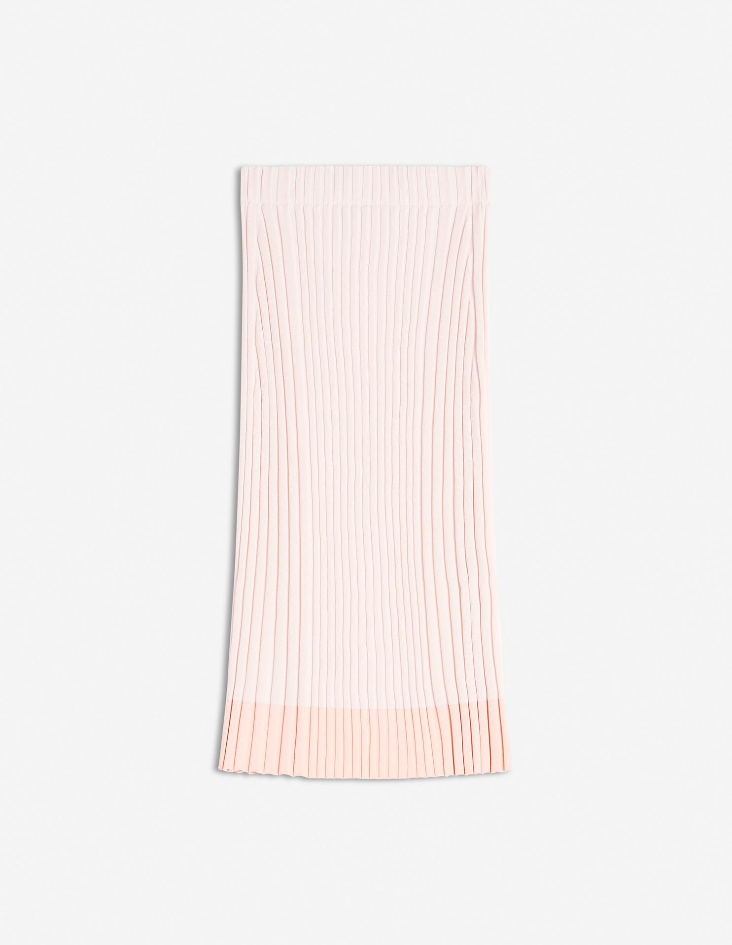 BABY FOX PATCH RIBBED MIDI SKIRT - 6