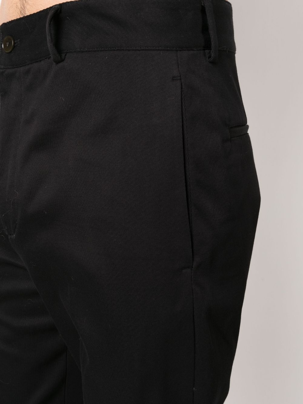 straight-leg cotton trousers - 5