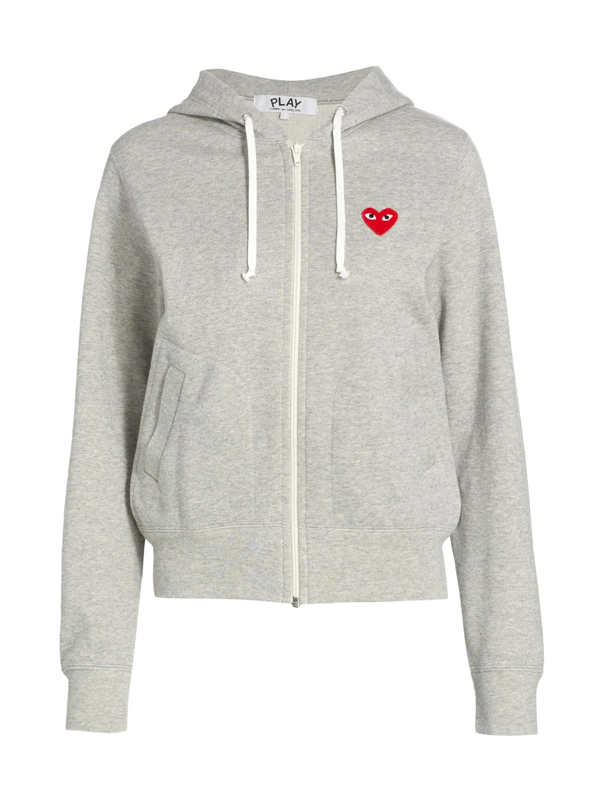 Comme des Garçons Play U Sweatshirt Red Emblem Knit - 1
