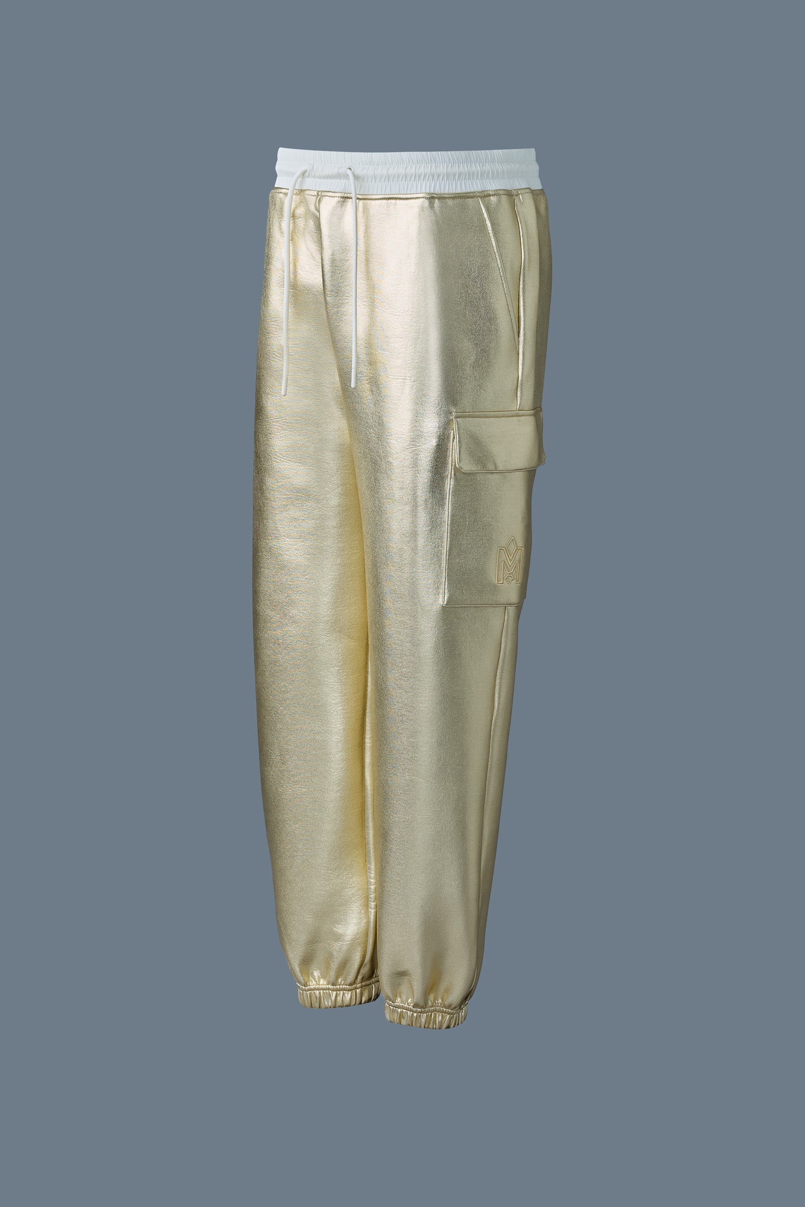 MARVIN-M Metallic double face jersey sweatpants - 1